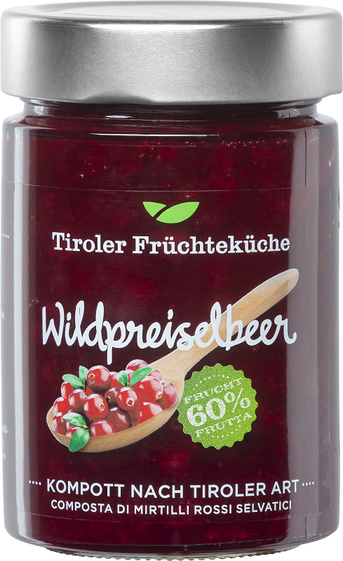 Neues Etikett für die besten Wildpreiselbeeren